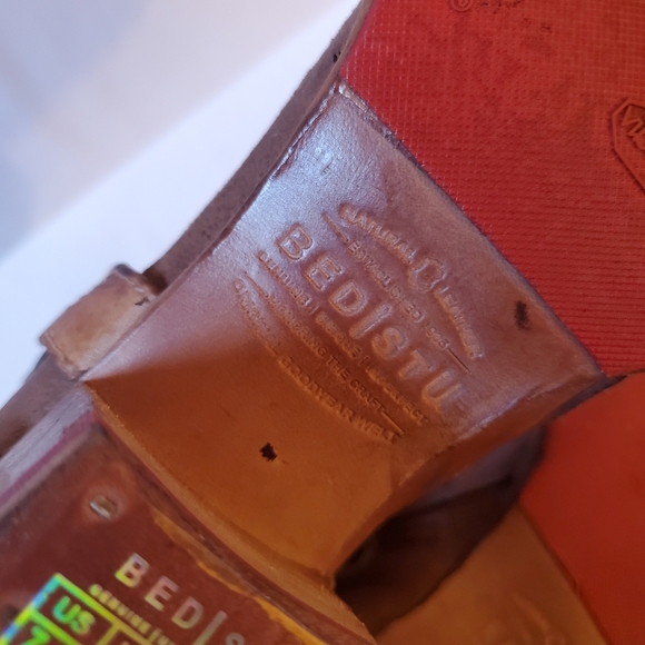 NWT Bed Stu Octane 2 Western Boot Tan Leather - Picture 7 of 9